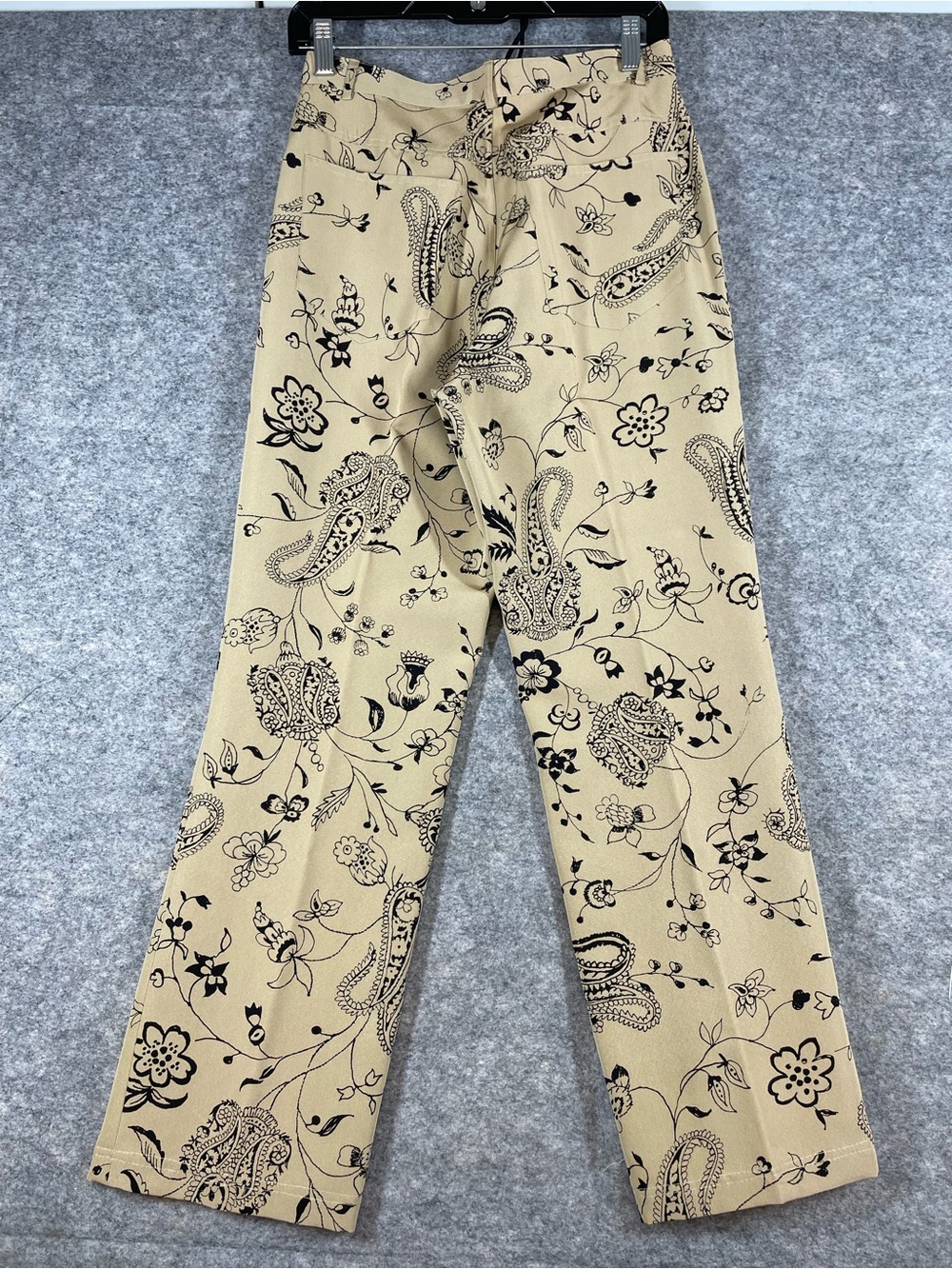 Vintage Barry Bricken Silk Blend Floral Paisley Pants Size 4 Boho Festival Chic - Picture 14 of 16